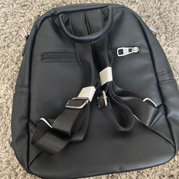 Black mini backpack - Picture 5 of 5